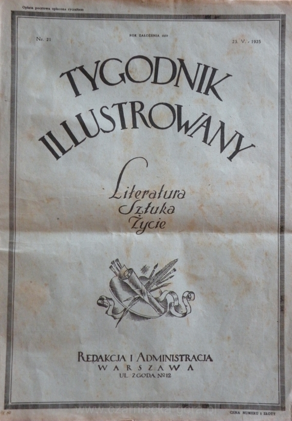 Tygodnik Ilustrowany z 1925 r.